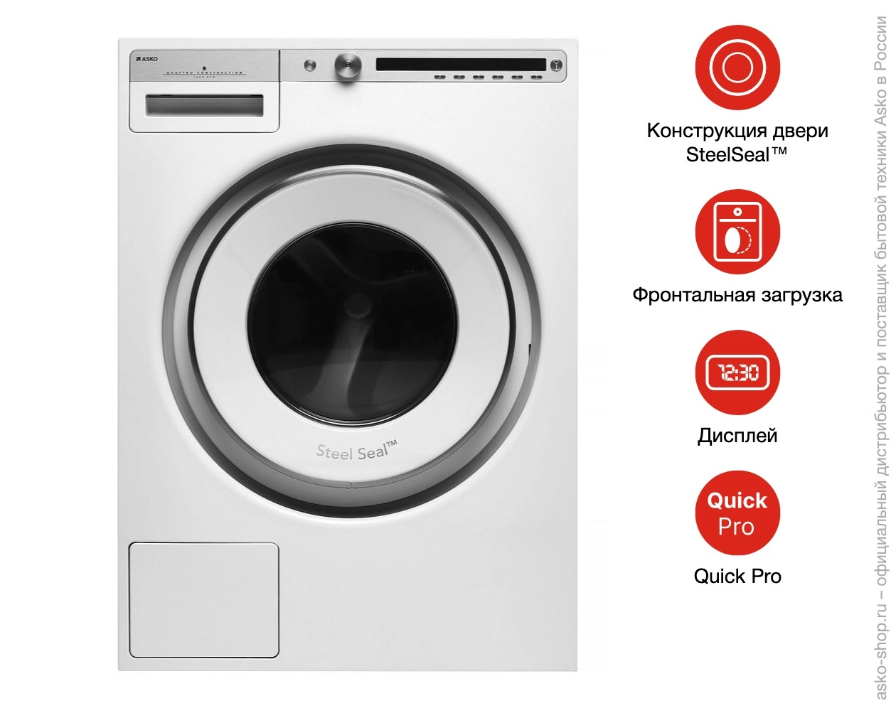Стиральная машина Asko W4114C.W.P фото 14