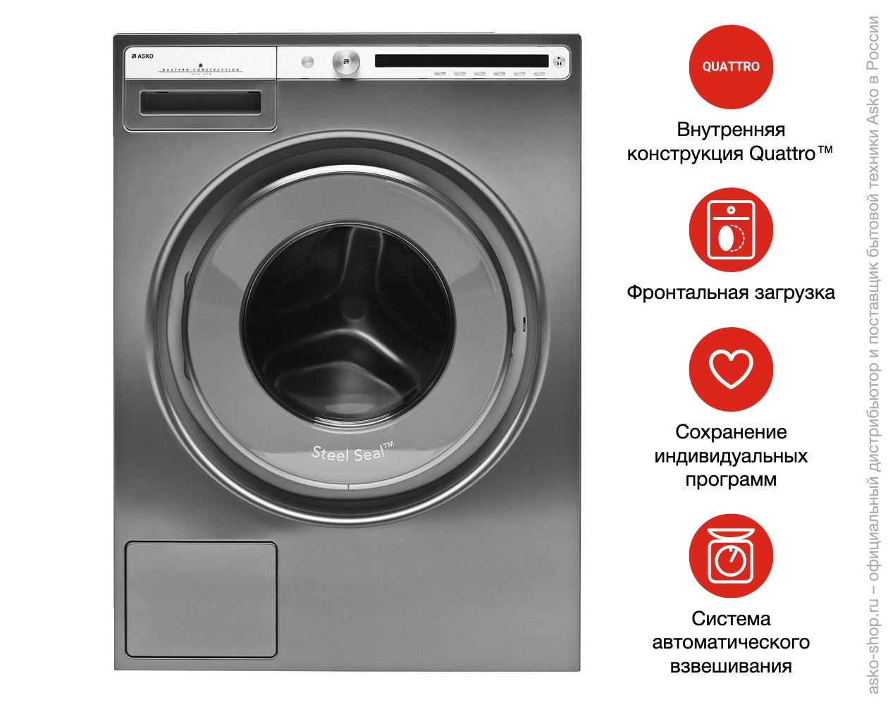 Стиральная машина Asko W4086C.T.P фото 12
