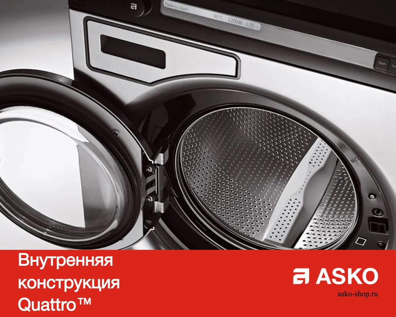 Профессиональная стиральная машина Asko WMC64P (M) фото 11