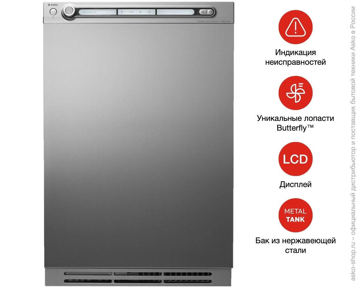 Сушильная машина Asko T794C S фото 4