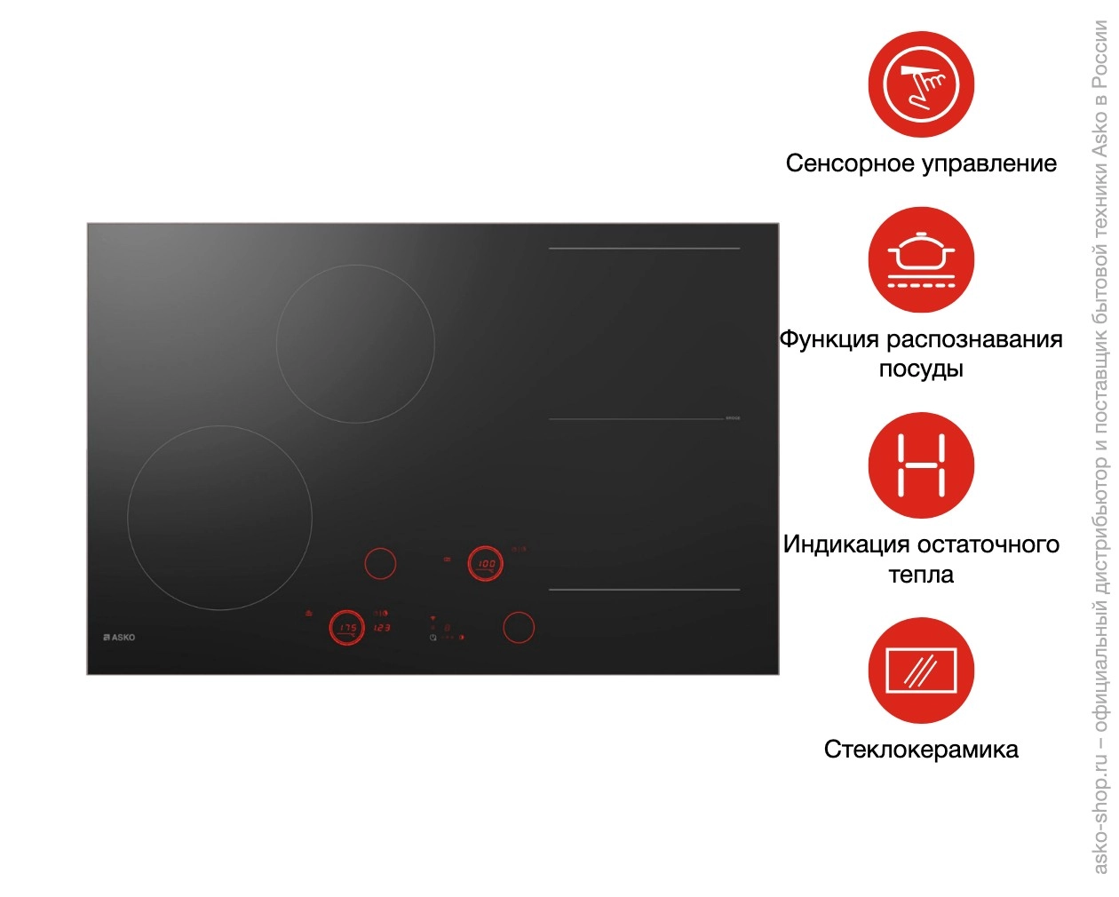 Варочная панель Asko HID824GC фото 8
