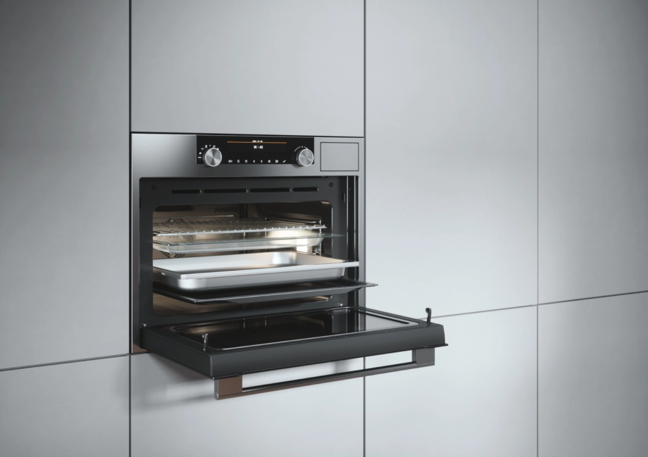 Компактный духовой шкаф Asko OCSM8487S фото 8