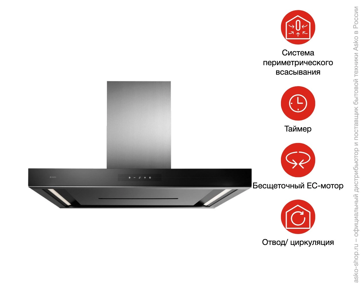 Вытяжка Asko CW4930G фото 7
