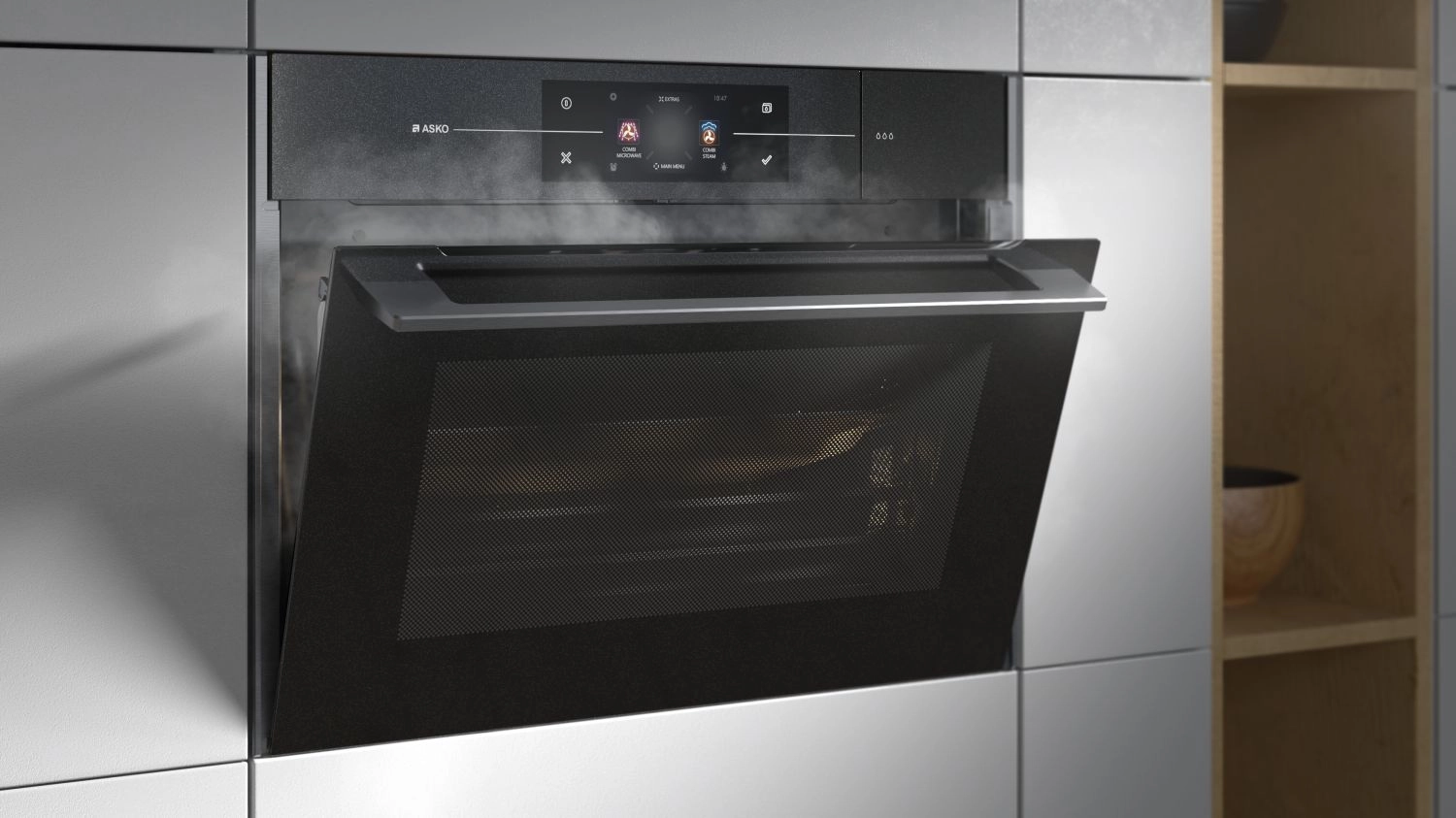 Компактный духовой шкаф Asko OCSM8478G фото 3