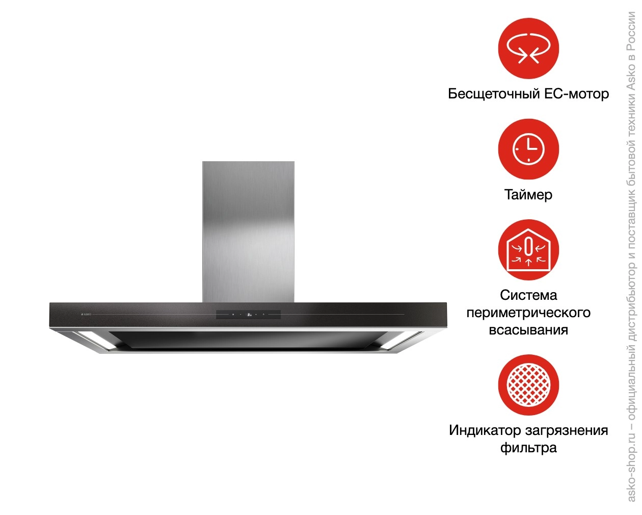 Вытяжка Asko CW41238G фото 4