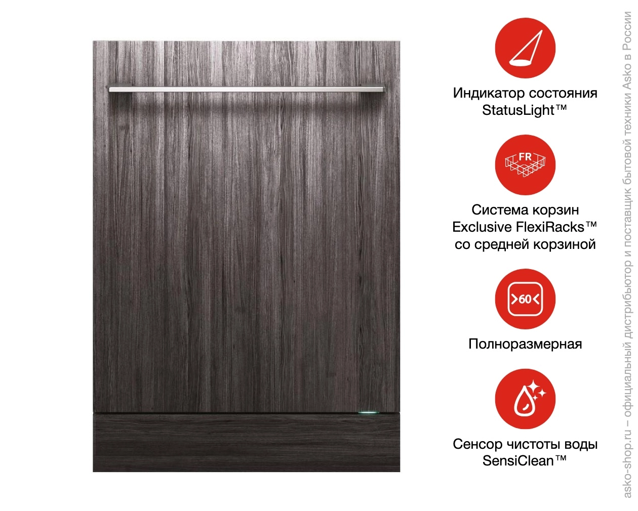 Встраиваемая посудомоечная машина Asko DFI 655G.P фото 10