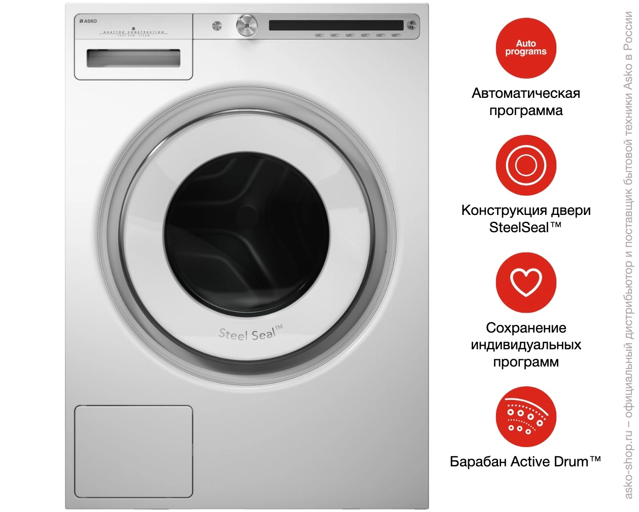Стиральная машина Asko W4086C.W/3 фото 14