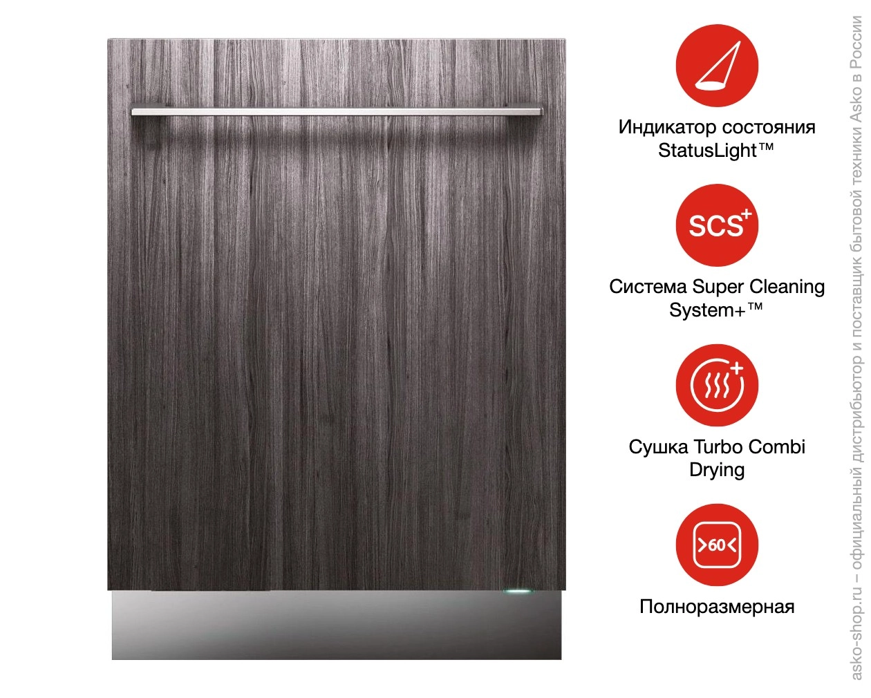 Встраиваемая посудомоечная машина Asko DFI644B/1 фото 7
