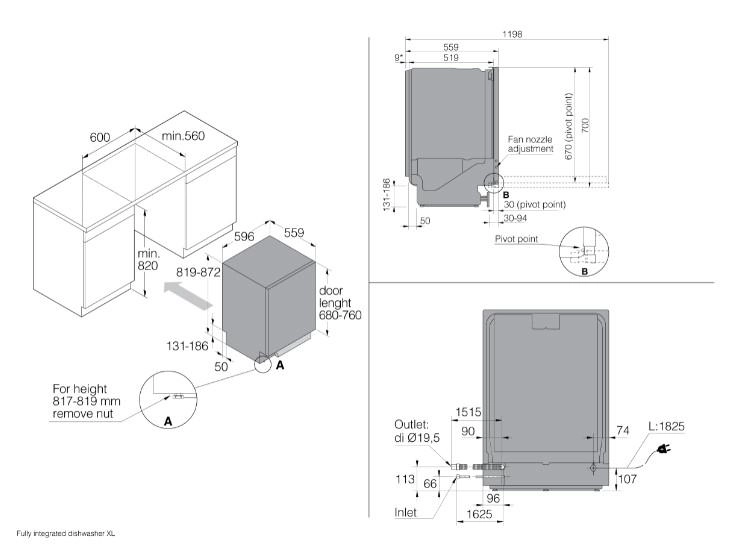 Встраиваемая посудомоечная машина Asko DFI655G фото 4