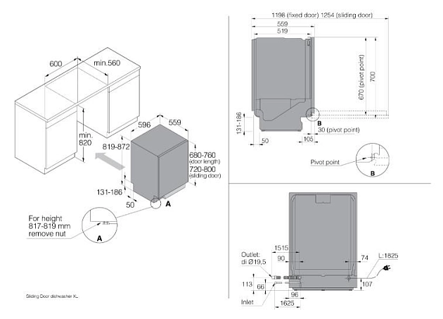 Встраиваемая посудомоечная машина  Аско DFI 655G.P фото 8