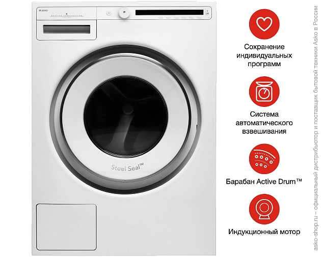 Стиральная машина  Аско W2086C.W/1 фото 10