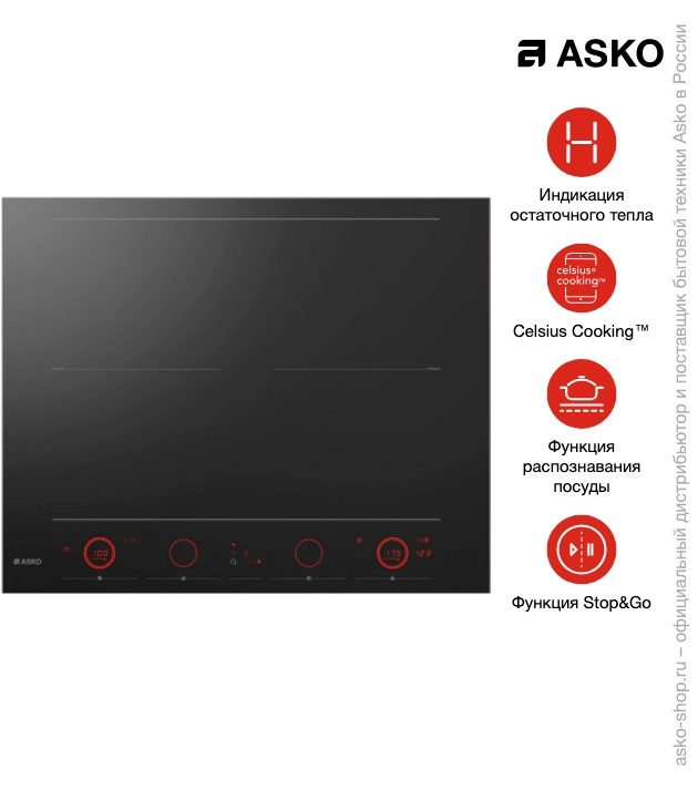 Варочная панель Asko HID654GC фото 10