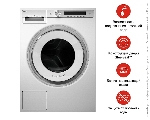 Стиральная машина  Аско W6098X.W/3 фото 10