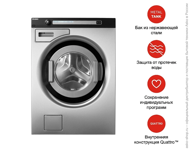 Профессиональная стиральная машина  Аско WMC64 P фото 6