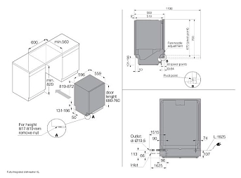 Встраиваемая посудомоечная машина Asko DFI 644G.P фото 8