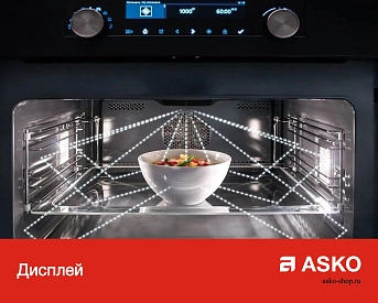 Встраиваемая микроволновая печь Asko OM8464A фото 9