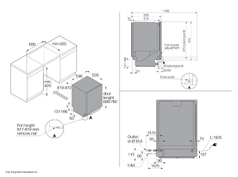 Встраиваемая посудомоечная машина Asko DFI655G фото 4